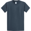 Custom Port & Co Essential Tee. Steel Blue