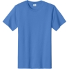 Custom Port & Co Essential Tee. Ultramarine Blue