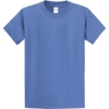 Custom Port & Co Tall Essential Tee. Carolina Blue