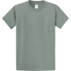 Custom Port & Co Tall Essential Tee. Stonewshd Grn