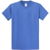 Custom Port & Co Tall Essential Tee. Ultramarine Blue