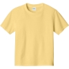 Custom Port & Co Youth Essential Tee. Daffodil Yellow