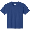 Custom Port & Co Youth Essential Tee. Deep Marine Blue