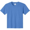 Custom Port & Co Youth Essential Tee. Ultramarine