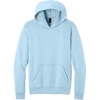 Custom Port & Co Easy Fleece Pullover Hooded Sweatshirt Ice Blue