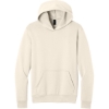 Custom Port & Co Easy Fleece Pullover Hooded Sweatshirt Natural Beige