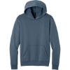 Custom Port & Co Easy Fleece Pullover Hooded Sweatshirt Steel Blue