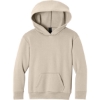 Custom Port & Co Youth Easy Fleece Pullover Hooded Sweatshirt Light Sand Tan
