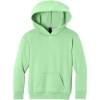 Custom Port & Co Youth Easy Fleece Pullover Hooded Sweatshirt Spearmint Green