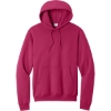 Custom Port & Co Core Fleece Pullover Hooded Sweatshirt. Flush Pink