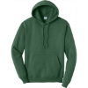 Custom Port & Co Core Fleece Pullover Hooded Sweatshirt. Forest Green Heather