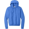 Custom Port & Co Core Fleece Pullover Hooded Sweatshirt. Heather Royal Blue