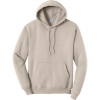 Custom Port & Co Core Fleece Pullover Hooded Sweatshirt. Light Sand Beige