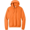 Custom Port & Co Core Fleece Pullover Hooded Sweatshirt. Neon Orange