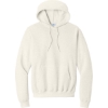 Custom Port & Co Core Fleece Pullover Hooded Sweatshirt. Oatmeal Heather Beige