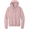 Custom Port & Co Core Fleece Pullover Hooded Sweatshirt. Pale Blush