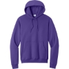 Custom Port & Co Core Fleece Pullover Hooded Sweatshirt. Purple