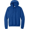 Custom Port & Co Core Fleece Pullover Hooded Sweatshirt. True Royal