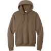 Custom Port & Co Core Fleece Pullover Hooded Sweatshirt. Woodland Brown