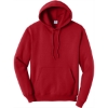 Custom Port & Co Tall Core Fleece Pullover Hooded Sweatshirt Red