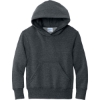 Custom Port & Co Youth Core Fleece Pullover Hooded Sweatshirt Dark Heather Gray