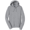 Custom Port & Co Fan Favorite Fleece Pullover Hooded Sweatshirt. Athletic Heather Gray