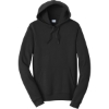 Custom Port & Co Fan Favorite Fleece Pullover Hooded Sweatshirt. Jet Black