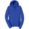 Custom Port & Co Fan Favorite Fleece Pullover Hooded Sweatshirt. True Royal Blue
