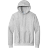 Custom Port & Co Essential Fleece Pullover Hooded Sweatshirt. Ash Gray