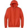 Custom Port & Co Essential Fleece Pullover Hooded Sweatshirt. Orange