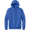 Custom Port & Co Essential Fleece Pullover Hooded Sweatshirt. Royal Blue
