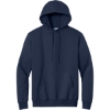 Custom Port & Co Tall Essential Fleece Pullover Hooded Sweatshirt. Navy Blue