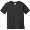 Custom Rabbit Skins Toddler Fine Jersey Tee. Black