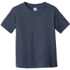 Custom Rabbit Skins Toddler Fine Jersey Tee. Navy Blue