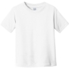 Custom Rabbit Skins Toddler Fine Jersey Tee. White