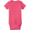 Custom Rabbit Skins Infant Vintage Fine Jersey Bodysuit . Vintage Hot Pink
