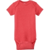 Custom Rabbit Skins Infant Vintage Fine Jersey Bodysuit . Vintage Red