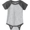 Custom Rabbit Skins Infant Baseball Fine Jersey Bodysuit. VH/Vnt Smoke