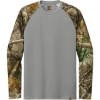 Custom Russell Outdoors Realtree Colorblock Performance Long Sleeve Tee GConH/RTEd