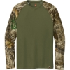 Custom Russell Outdoors Realtree Colorblock Performance Long Sleeve Tee OvDbG/RTEd