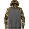 Custom Russell Outdoors Realtree Performance Colorblock Pullover Hoodie Magnet Gray/Realtree EDGE™ Camo