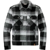 Custom Russell Outdoors Basin Jacket Deep Black/White/Gray Plaid