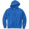 Custom Champion Reverse Weave Hooded Sweatshirt Athletic Royal Blue
