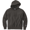 Custom Champion Reverse Weave Hooded Sweatshirt Charcoal Heather Gray