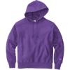 Custom Champion Reverse Weave Hooded Sweatshirt Purple