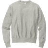 Custom Champion Reverse Weave Crewneck Sweatshirt OxfordGrey