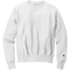 Custom Champion Reverse Weave Crewneck Sweatshirt White