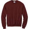 Custom Champion Powerblend Crewneck Sweatshirt. Maroon Red