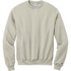 Custom Champion Powerblend Crewneck Sweatshirt. Sand Beige