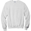 Custom Champion Powerblend Crewneck Sweatshirt. SilverGrey